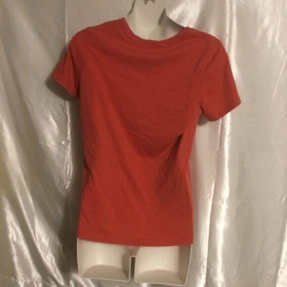 Ralph Lauren PINK Short Sleeve V Neck Shirt L - Picture 2 of 7